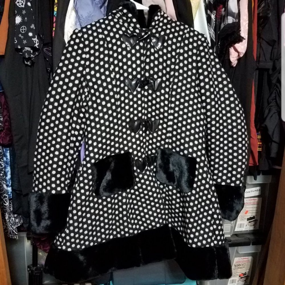 MWT Hell Bunny lolita coat!
